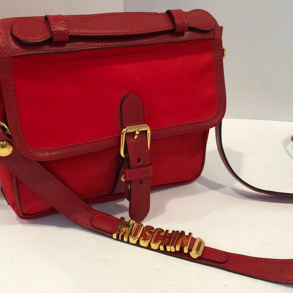 Moschino fabulous crossover fabric phone friendly vintage & new collectible